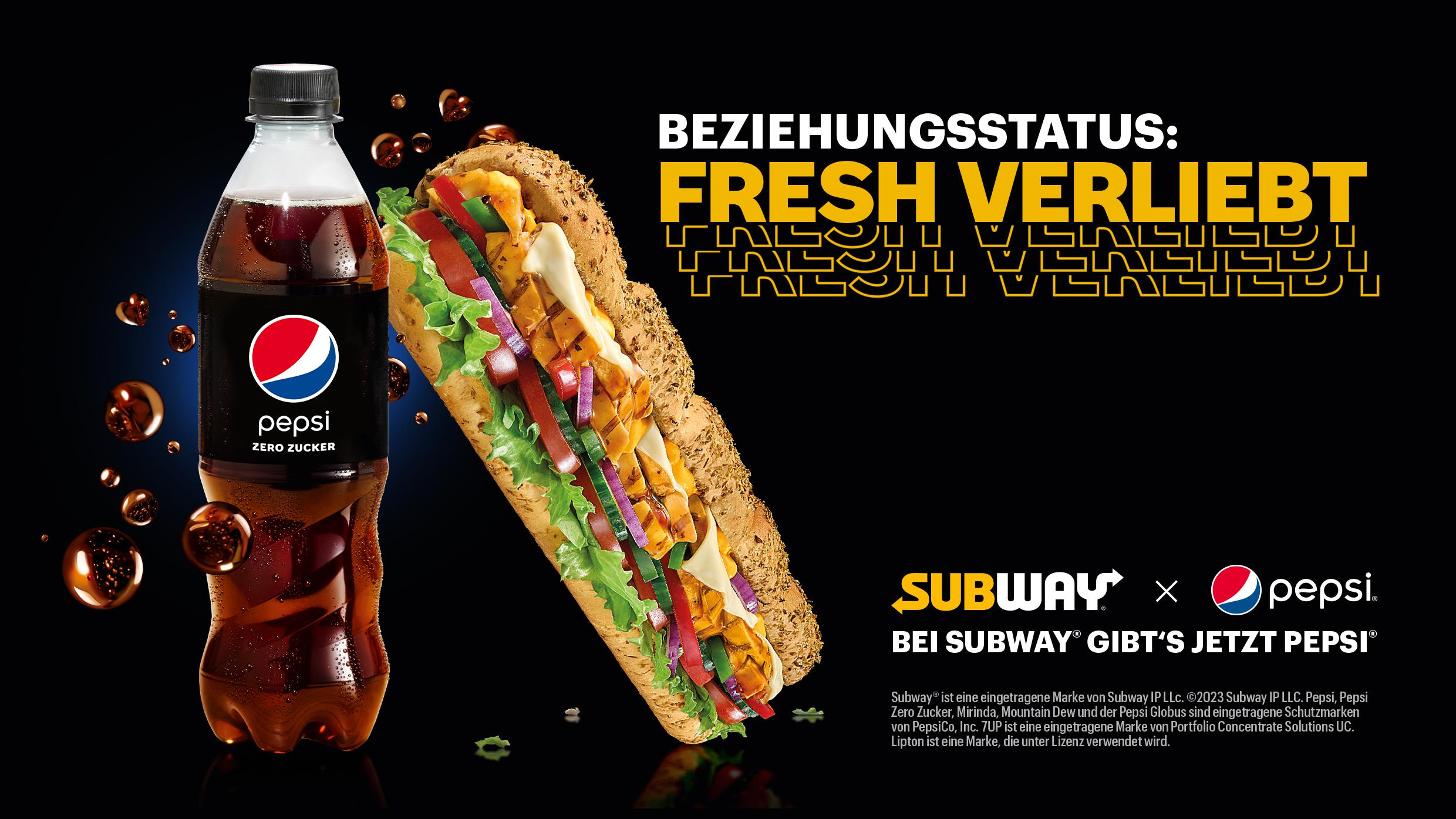 What drinks does Subway carry? Does Subway sell Pepsi? ABTC