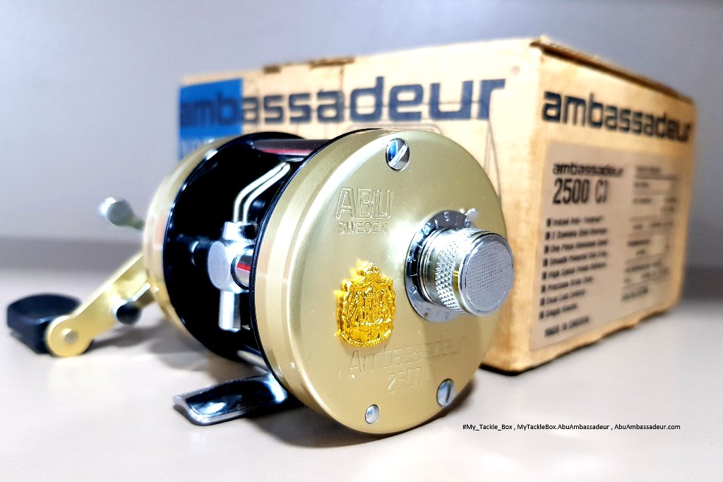 ABU Ambassadeur 5000 C BOXイニシャル VERY NICE Abu Garcia Ambassadeur 5000 C Baitcasting Fishing Reel
