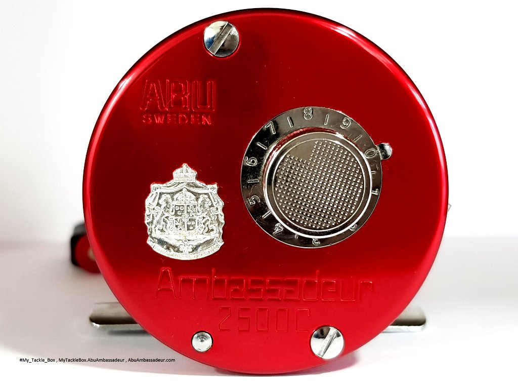 リール ABU Ambassadeur 2500C iar RED アブ アンバサダー 2500C レッド ABU ambassadeur 赤 右巻き ベイト