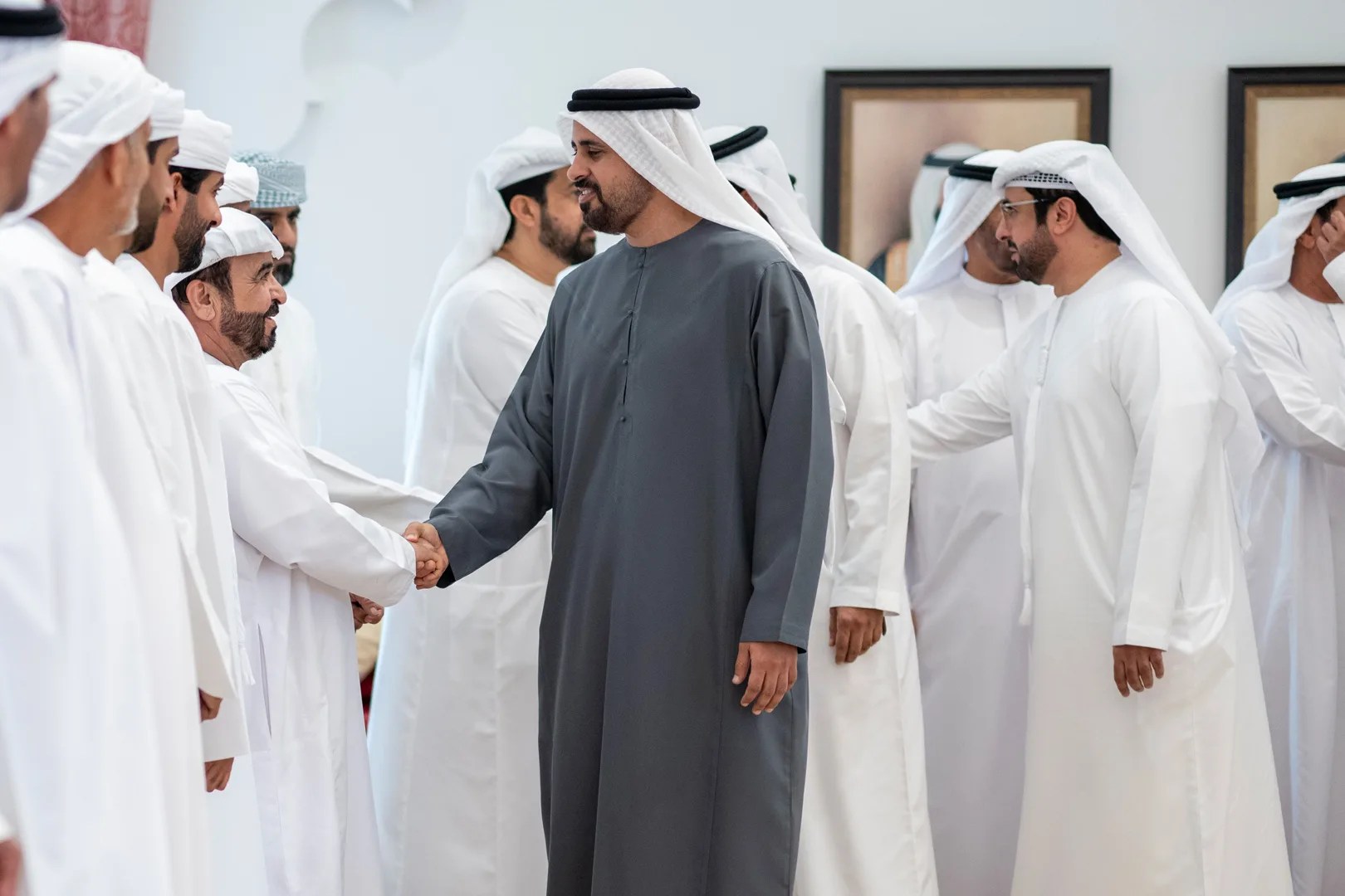 Theyab bin Mohamed bin Zayed offers condolences on the passing of national duty martyr Saeed Abdalla Alshamsi