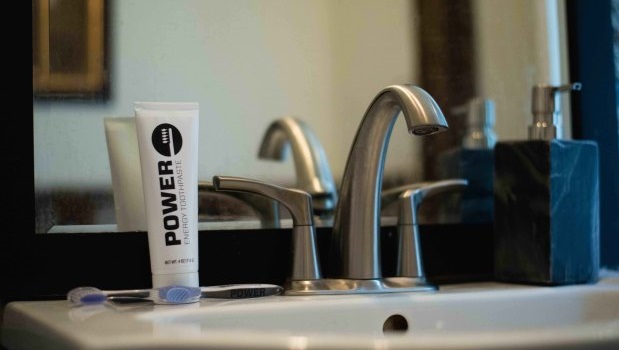 Caffeinated Toothpaste