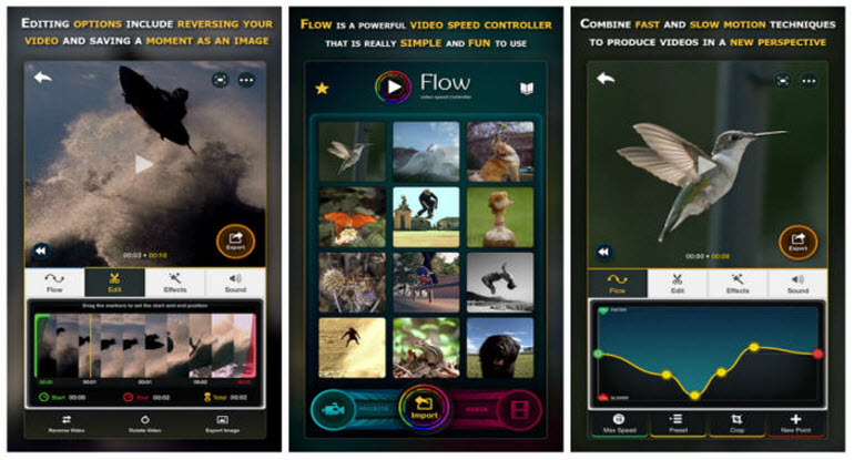 Flow ● Fast and Slow Motion