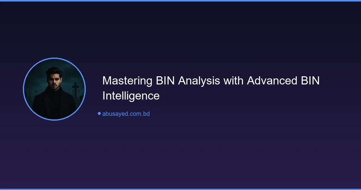 Advanced BIN Intelligence & Bulk Analyzer - Free Tool