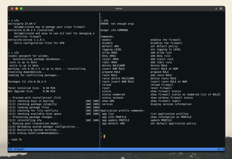 Github Datnlabtainer Oswl Basic Ufw Tunnel - Best Light Wallpapers in Mobile
