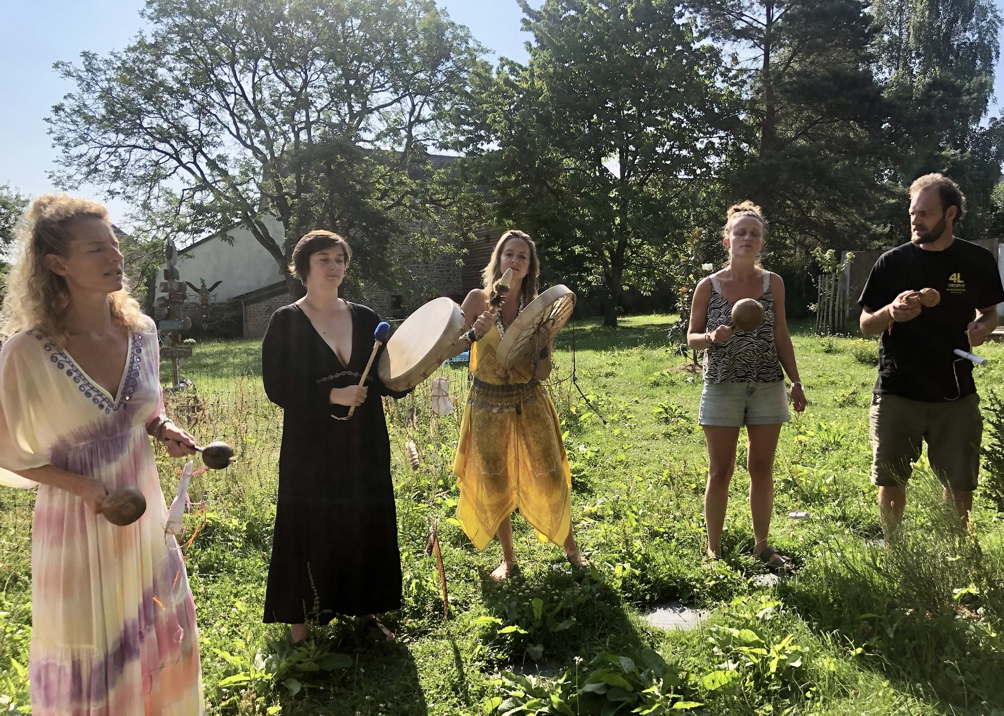 Jeûne, yoga & chamanisme 💛🎶🥕🌿🍂