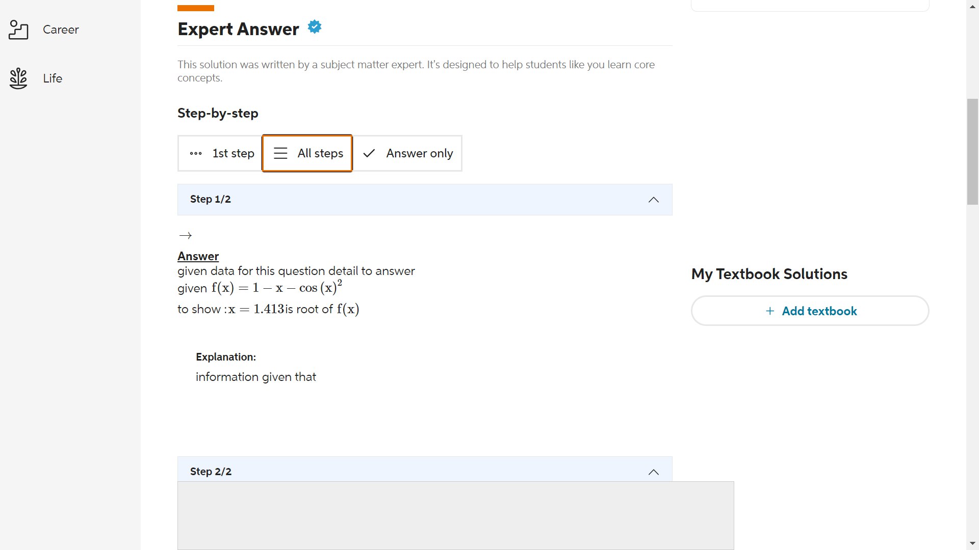 Numerade vs chegg: 2025 comparison