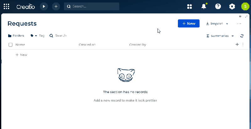 Create A Custom Freedom Ui Page For A Creatio Object Creatio Academy - HD Sunset Textures for Desktop