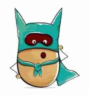 Superhero illustration