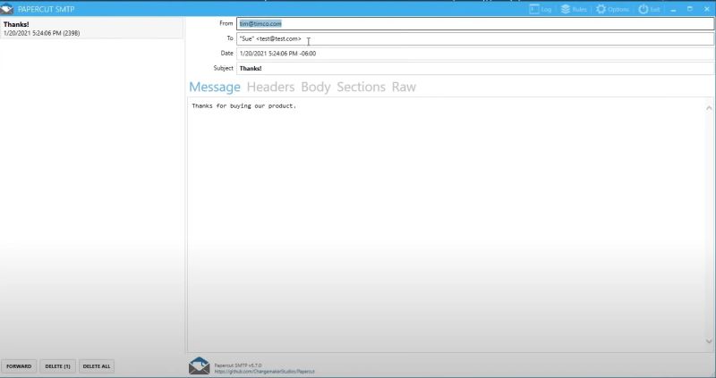 Send Emails With Fluentemail In Net - Ocean Designs - Professional Mobile Collection