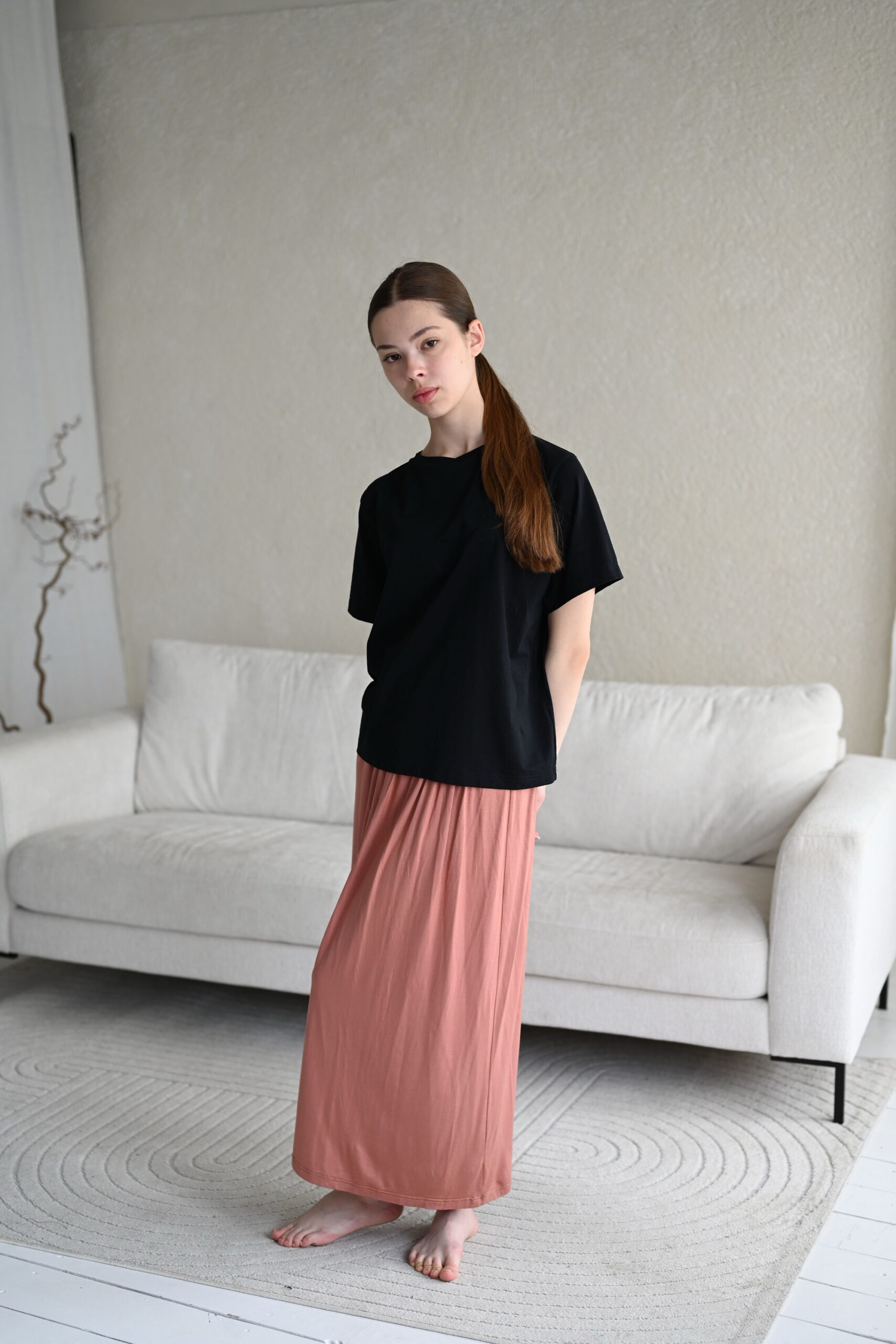 Viscose Lounge Skirt