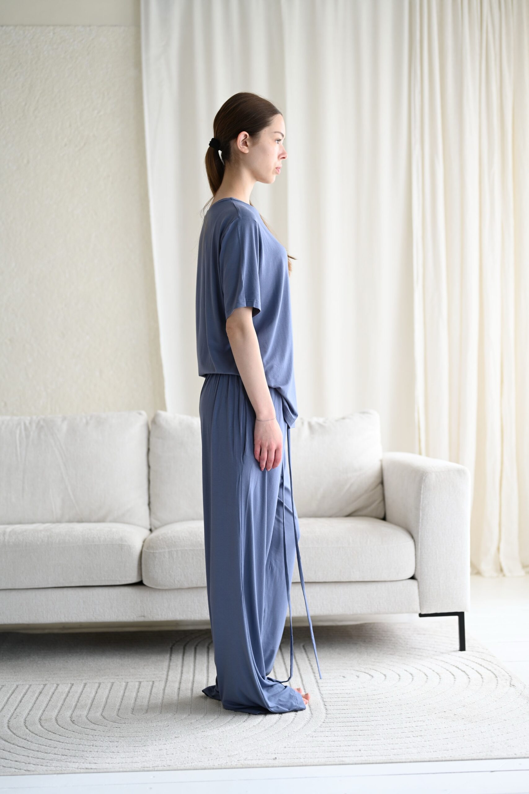 Signature Viscose Wide Leg Trouser