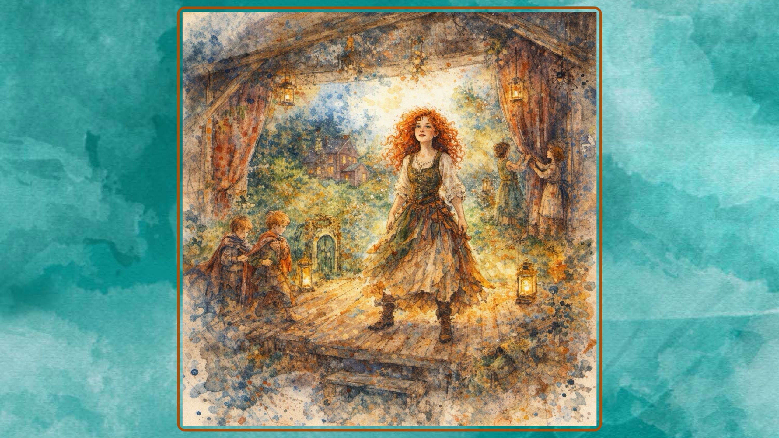 Rowan at Seventeen—The Barn, the Veil and the Locked Cupboard