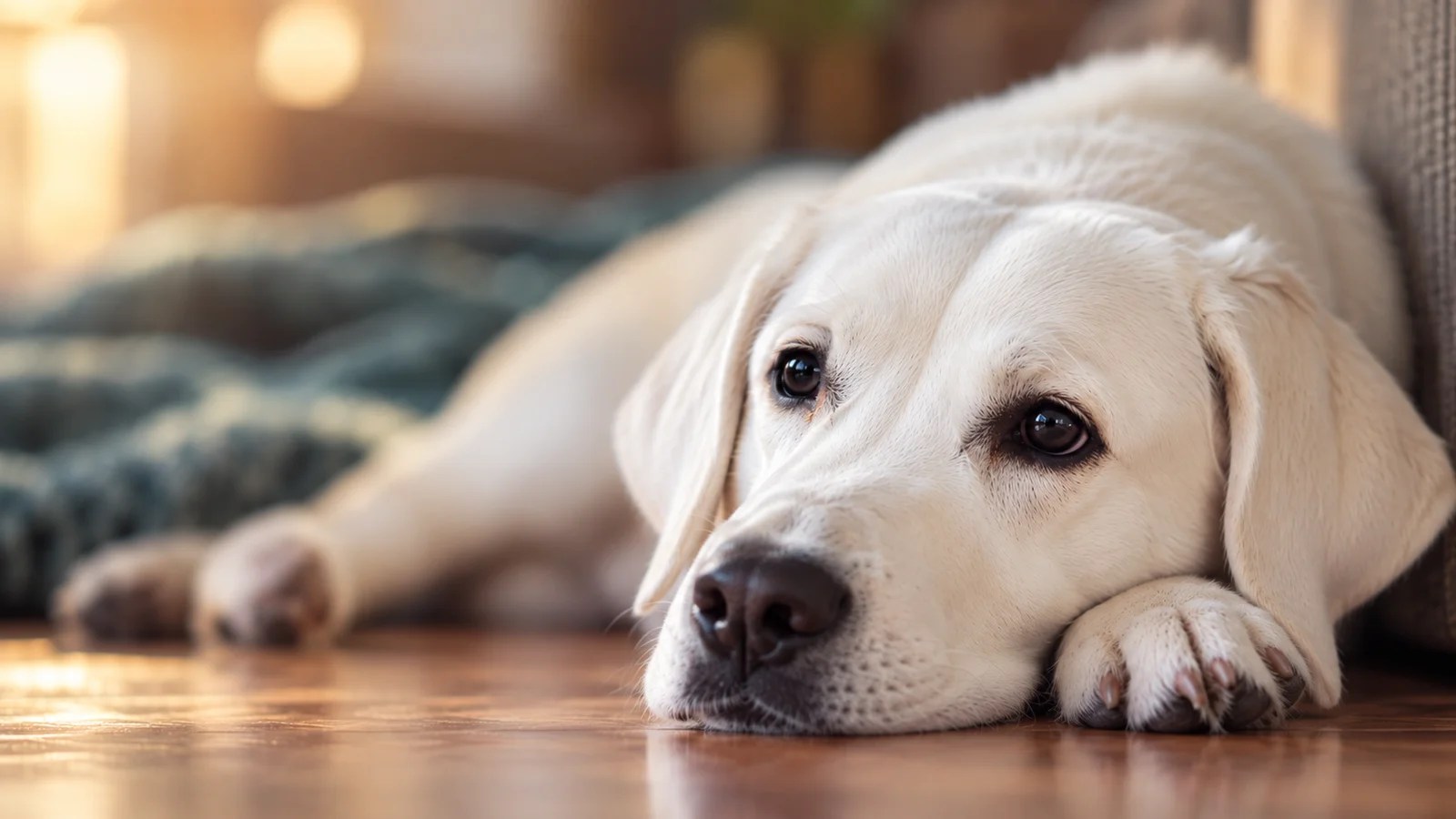 Waiting for a service dog