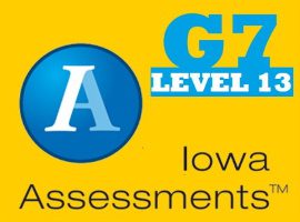 Iowa Assessments Prep – Grade 7
