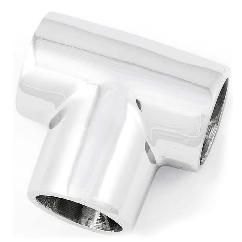 Unión, te, acero inox para tubo redondo 22mm 25mm barandilla nautica, barco