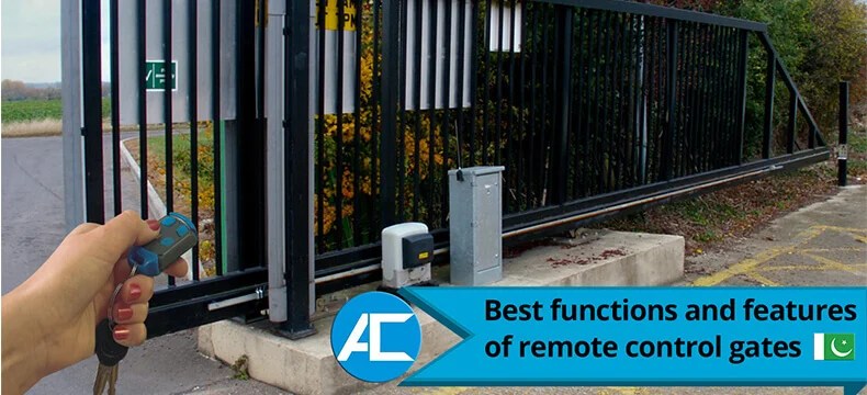 Best functions and features of remote control gates