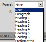 text-format