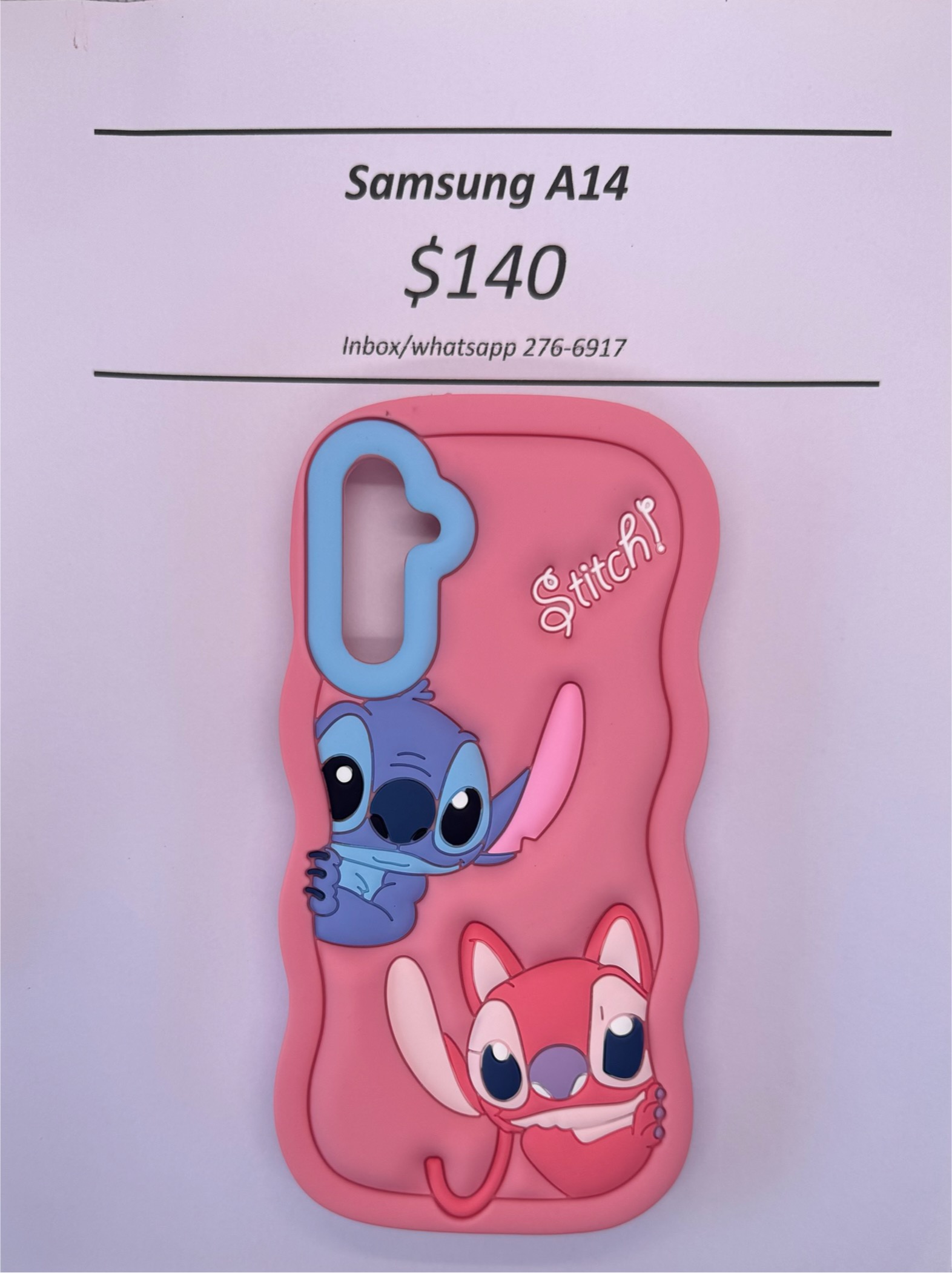 A14 Pink Stitch