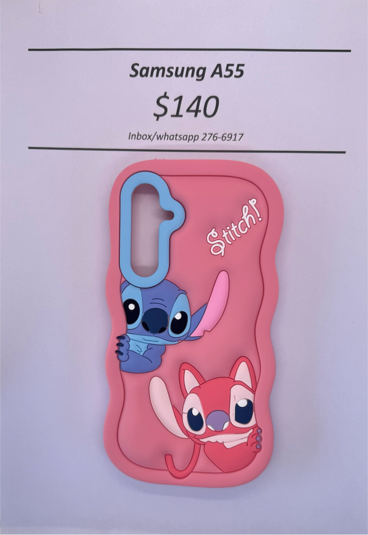 A55 Pink Stitch