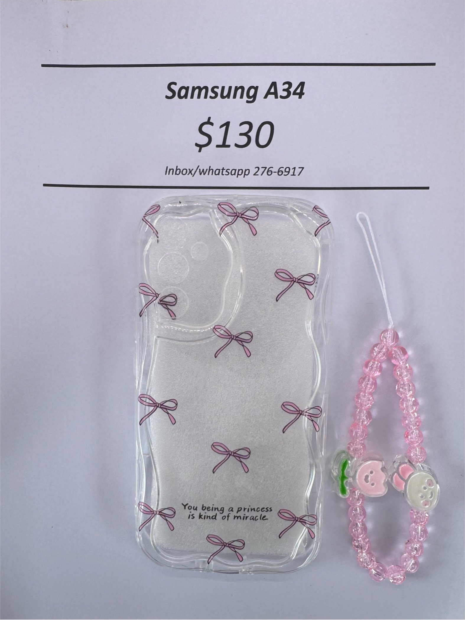 A34 Clear Bow Case