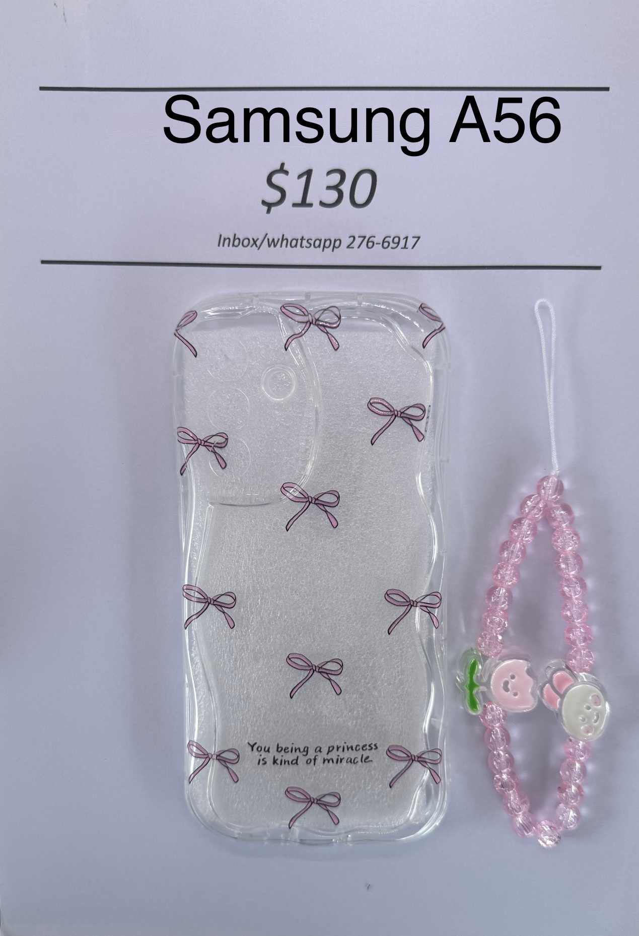 A56 Clear Bow Case