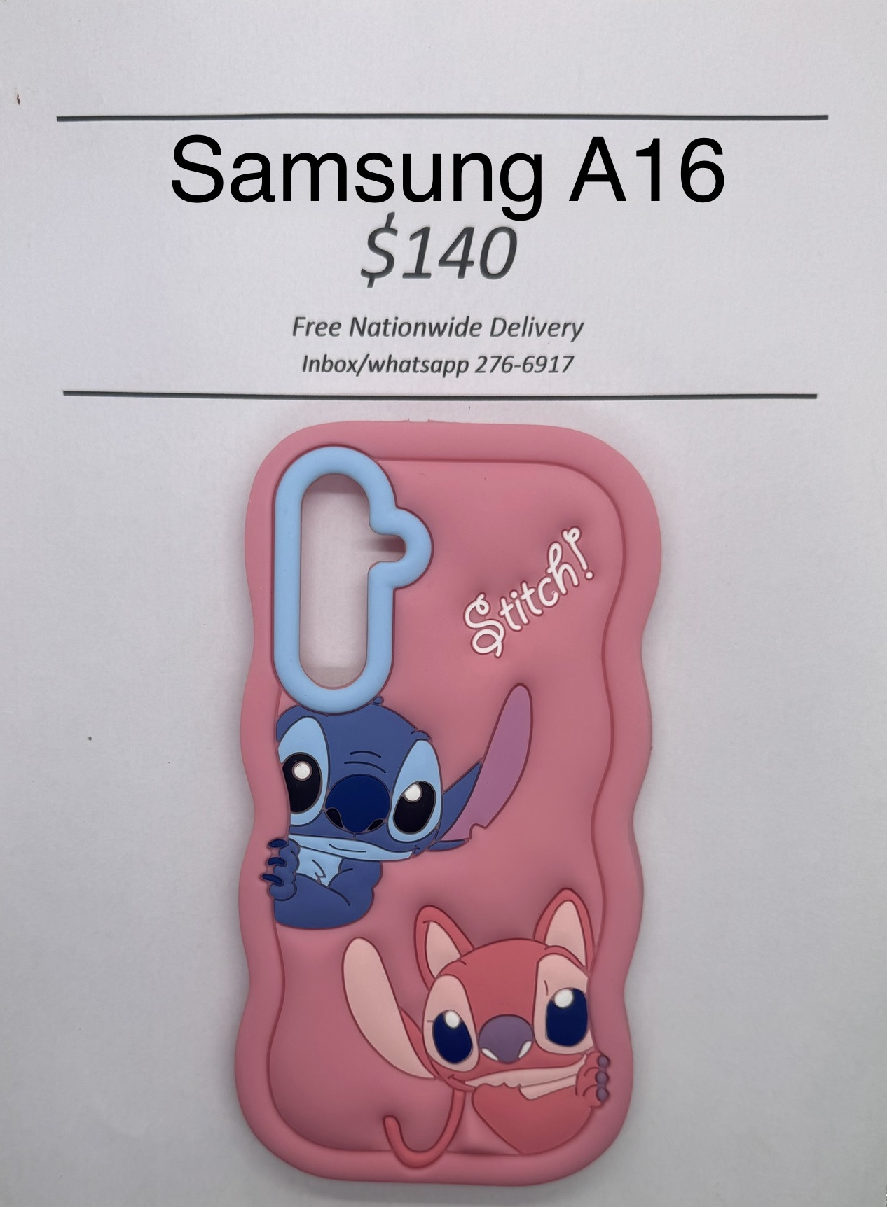 A16 Pink Stitch