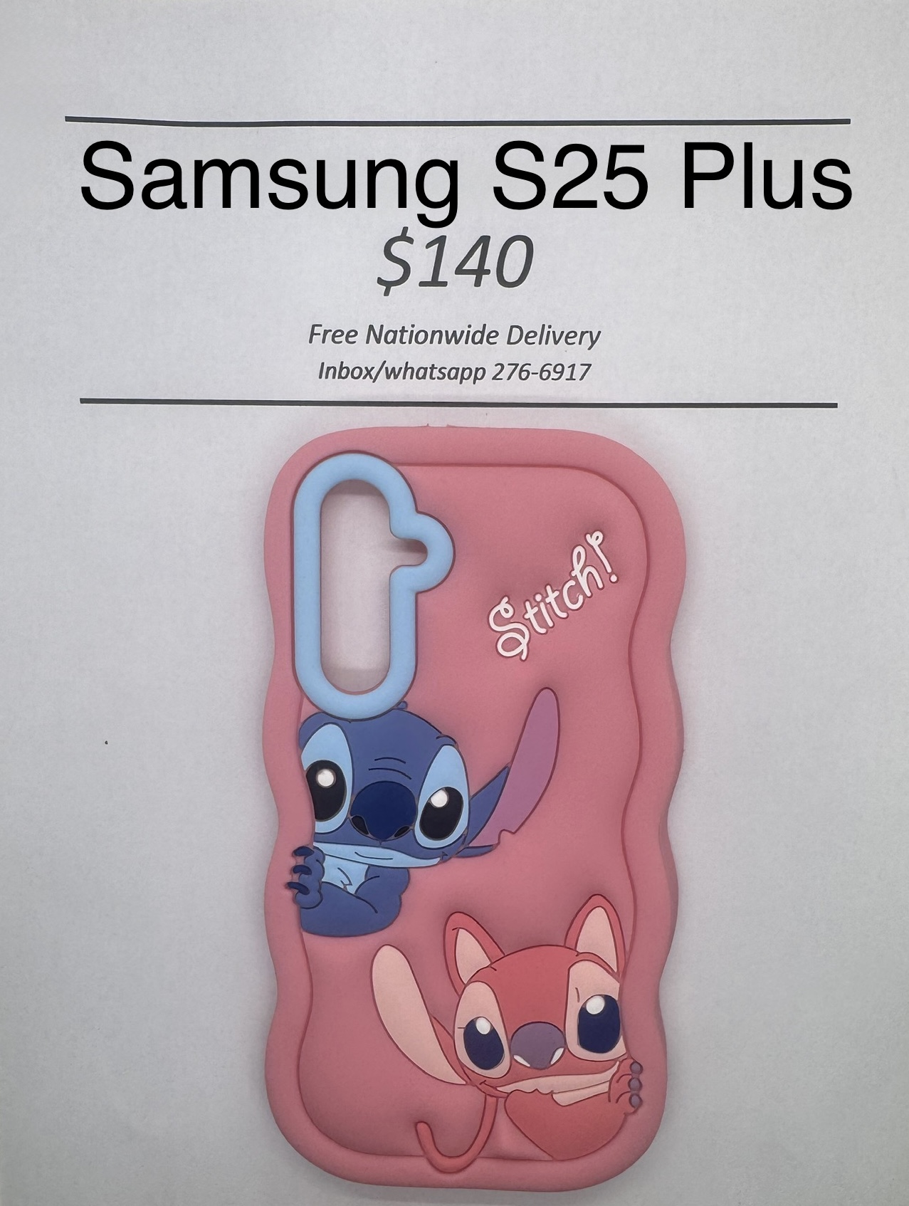 S25+ Pink Stitch