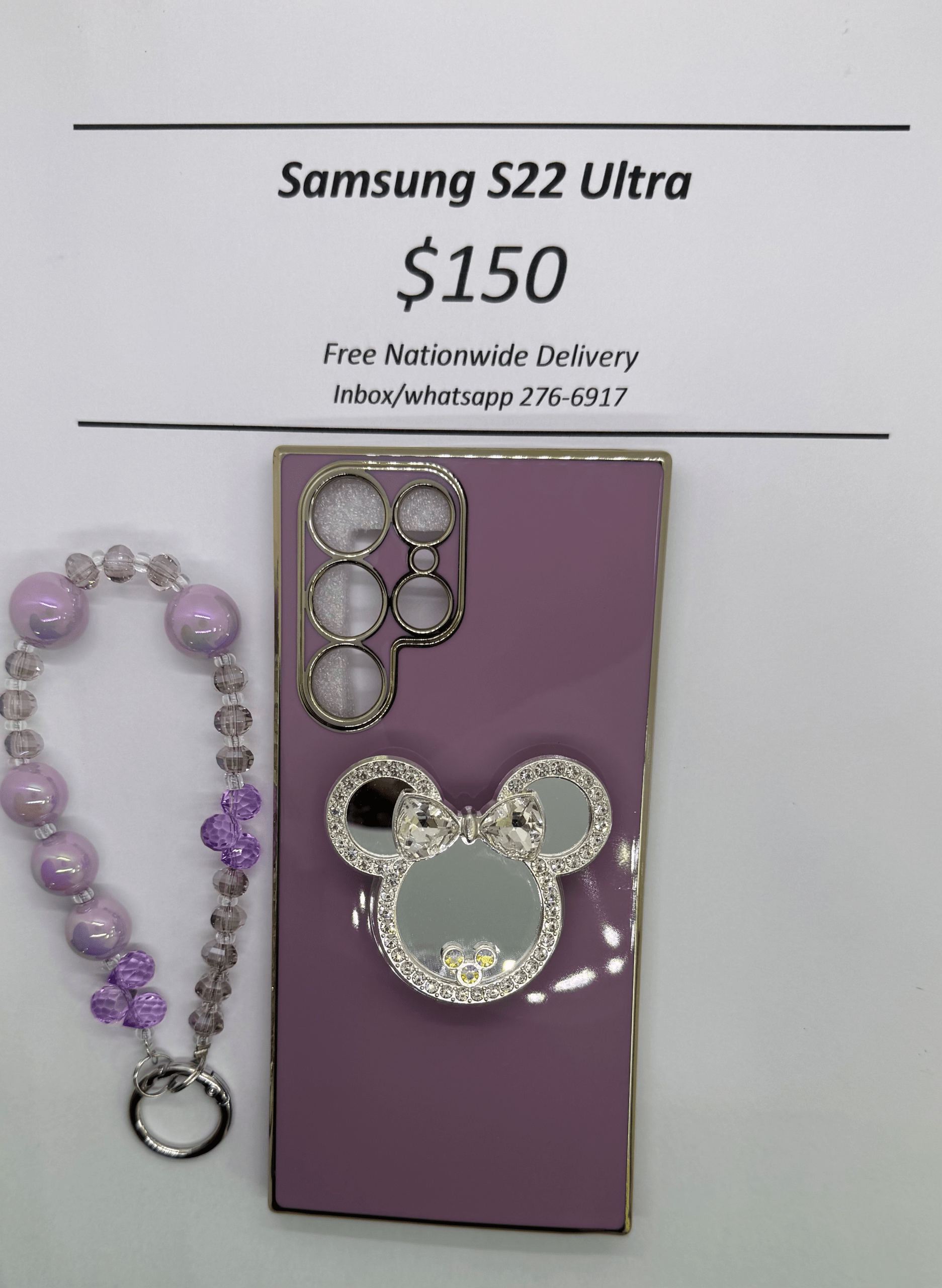 S22 Ultra Purple Minnie