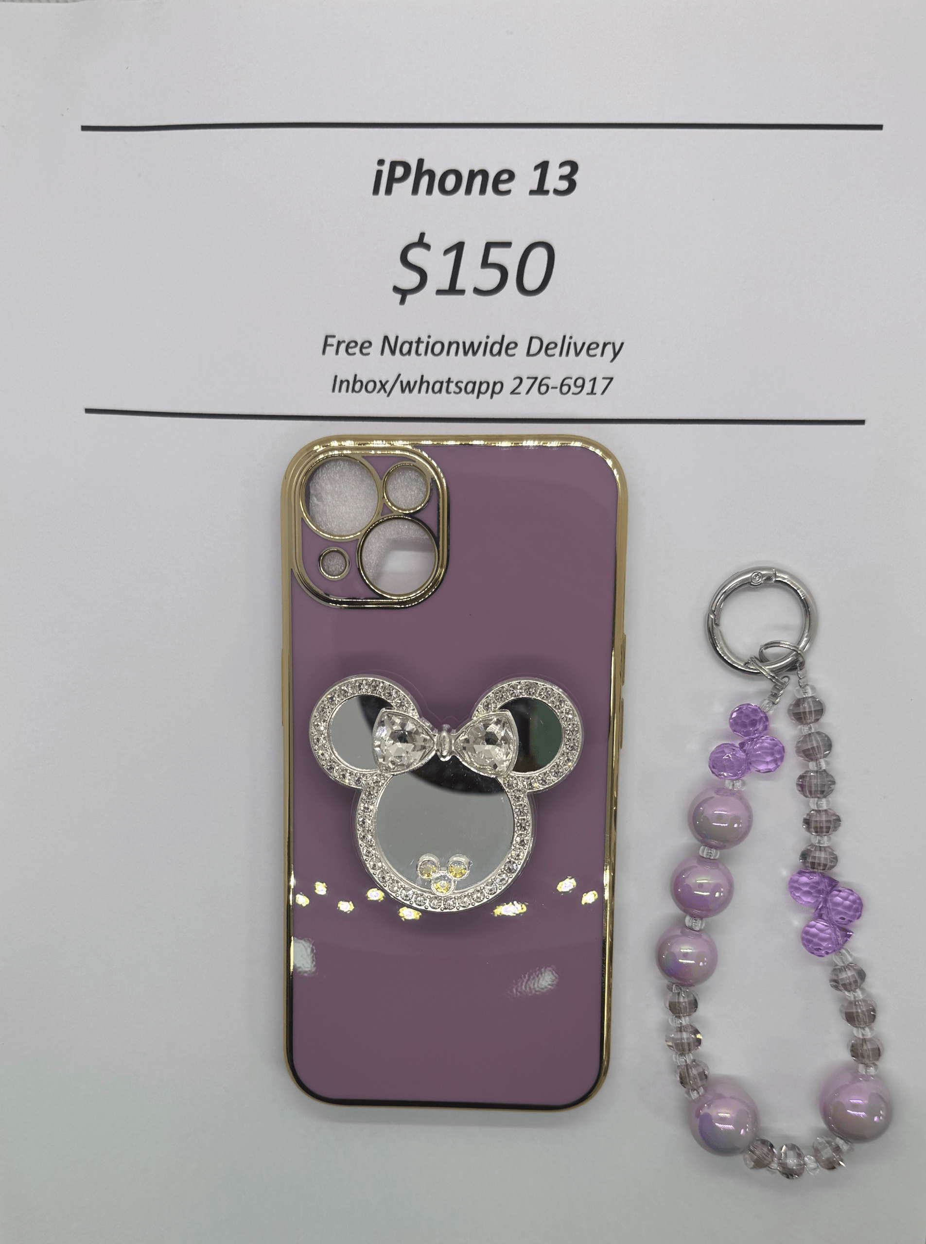 iPhone 13 Purple Minnie