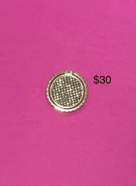 Pop Socket - Gold Glitter