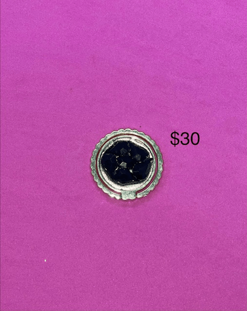 Pop Socket - Black Gem