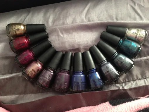 China Glaze Autumn Nights - Bottles