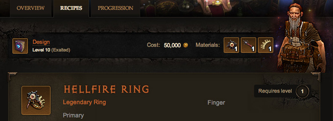 Diablo 3: How To Craft Hellfire Ring - Accomp.me