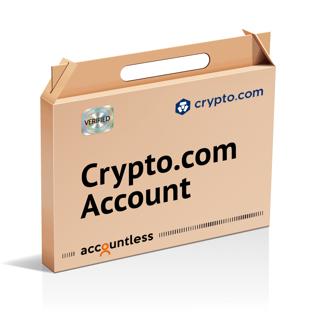 Crypto.com Account - Accountless.com | E-Commerce Account Leasing Platform