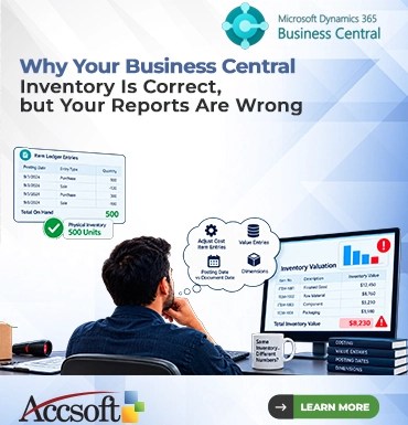 Why Your Business Central Inventory Is Correct, but Your Reports Are Wrong
