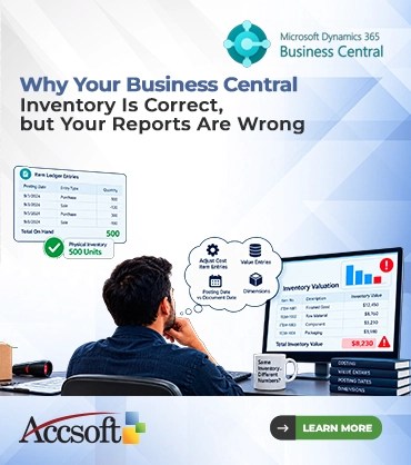Why Your Business Central Inventory Is Correct, but Your Reports Are Wrong
