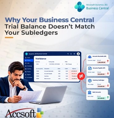 Why Your Business Central Trial Balance Doesn’t Match Your Subledgers