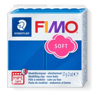 FIMO® soft 8020 Oven-hardening modelling clay pacific blue -37