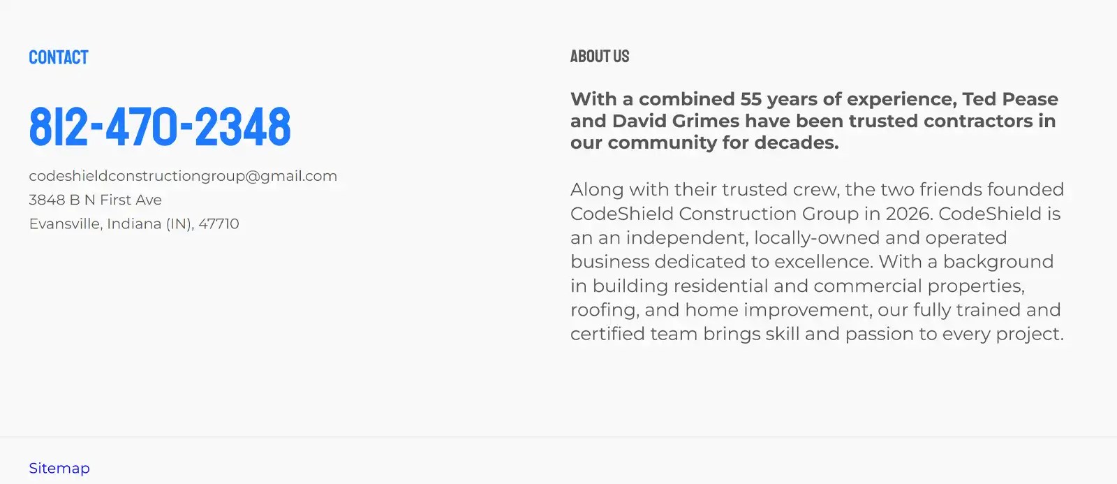 codeshield footer