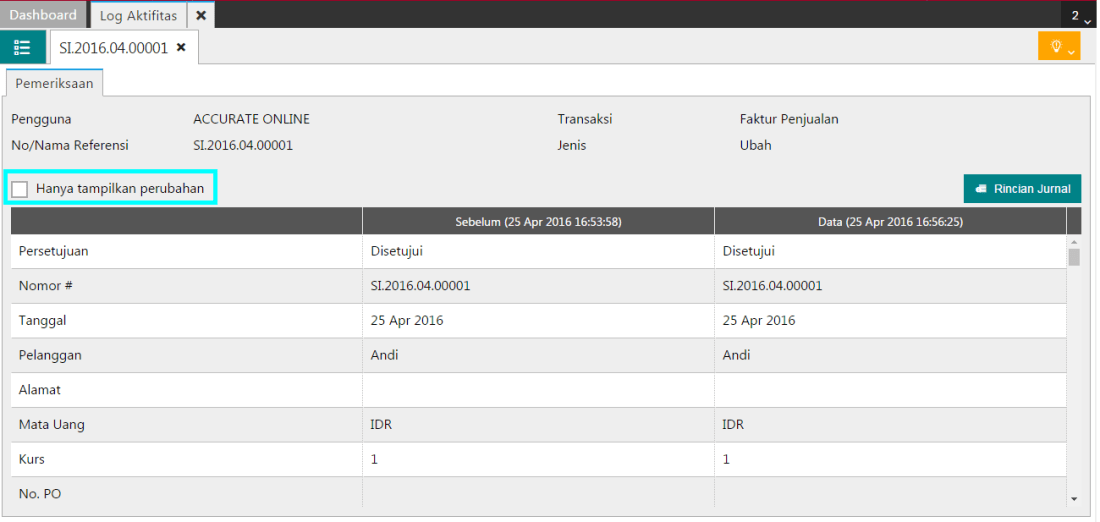 Bukti transaksi yang sudah dicatat merupakan pegangan untuk mempermudah akuntan perusahaan. Perintah Untuk Melihat Jurnal Penjualan Sedang