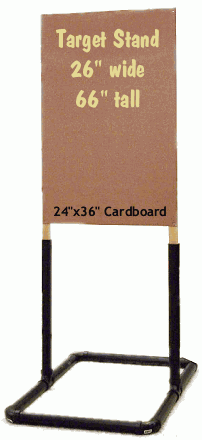 Do-it-yourself target stand — make it with pvc or abs pipe « daily bulletin