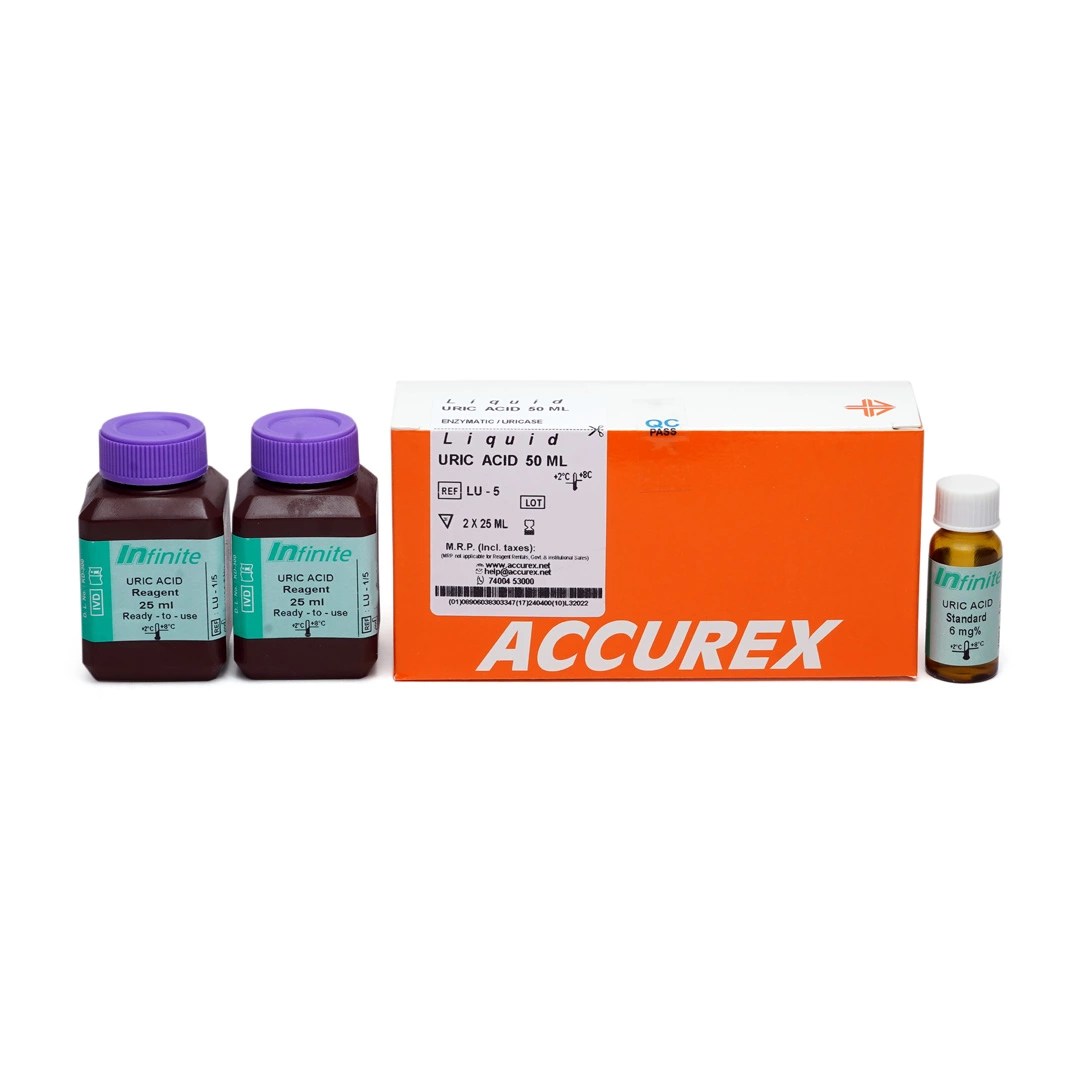 Liquizyme Uric Acid Test Kit, Packaging Type: Box at best price in Patna