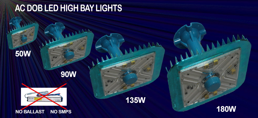ac dob led warehouse lights