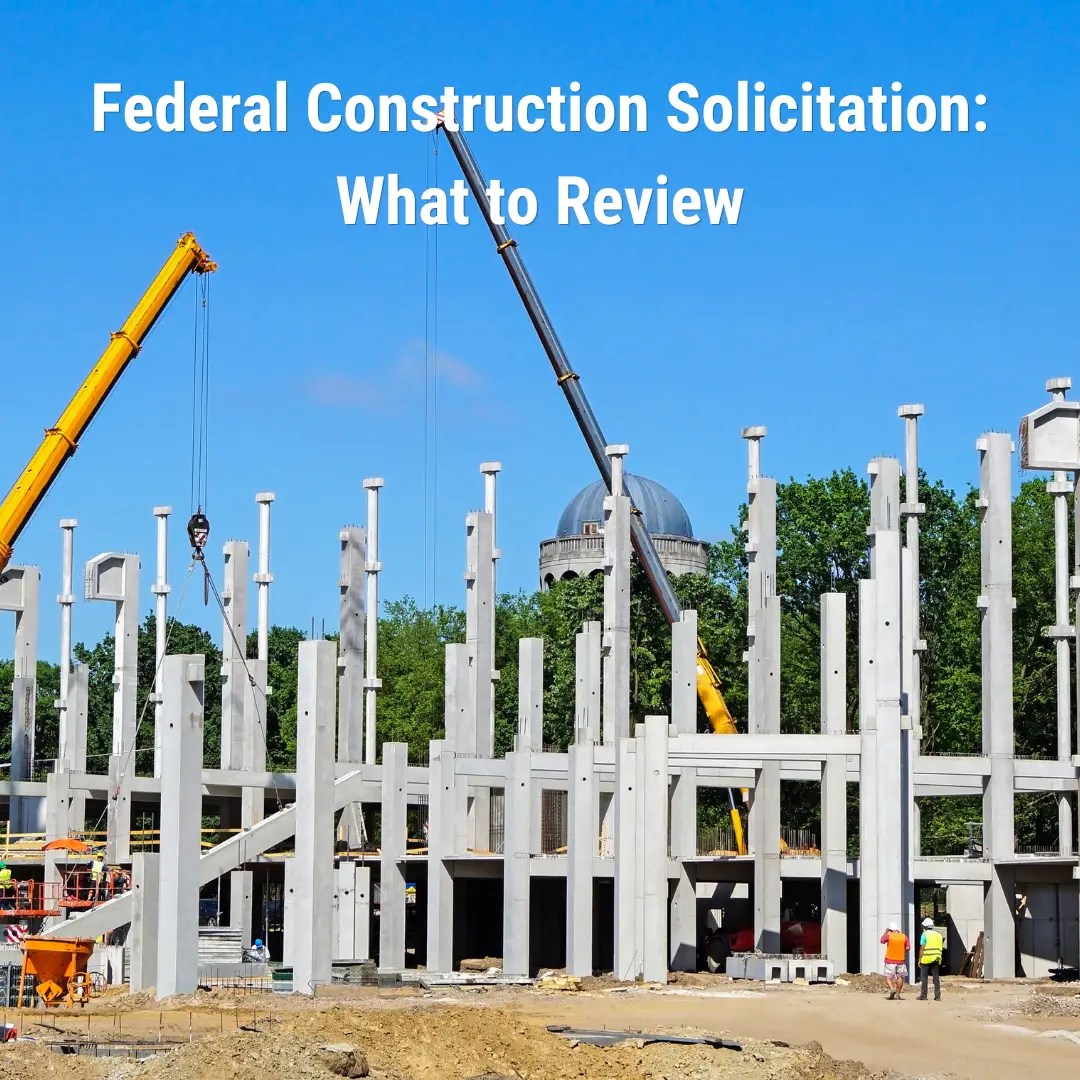 Federal Construction Solicitation