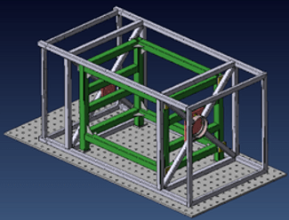PVC frame 3D model