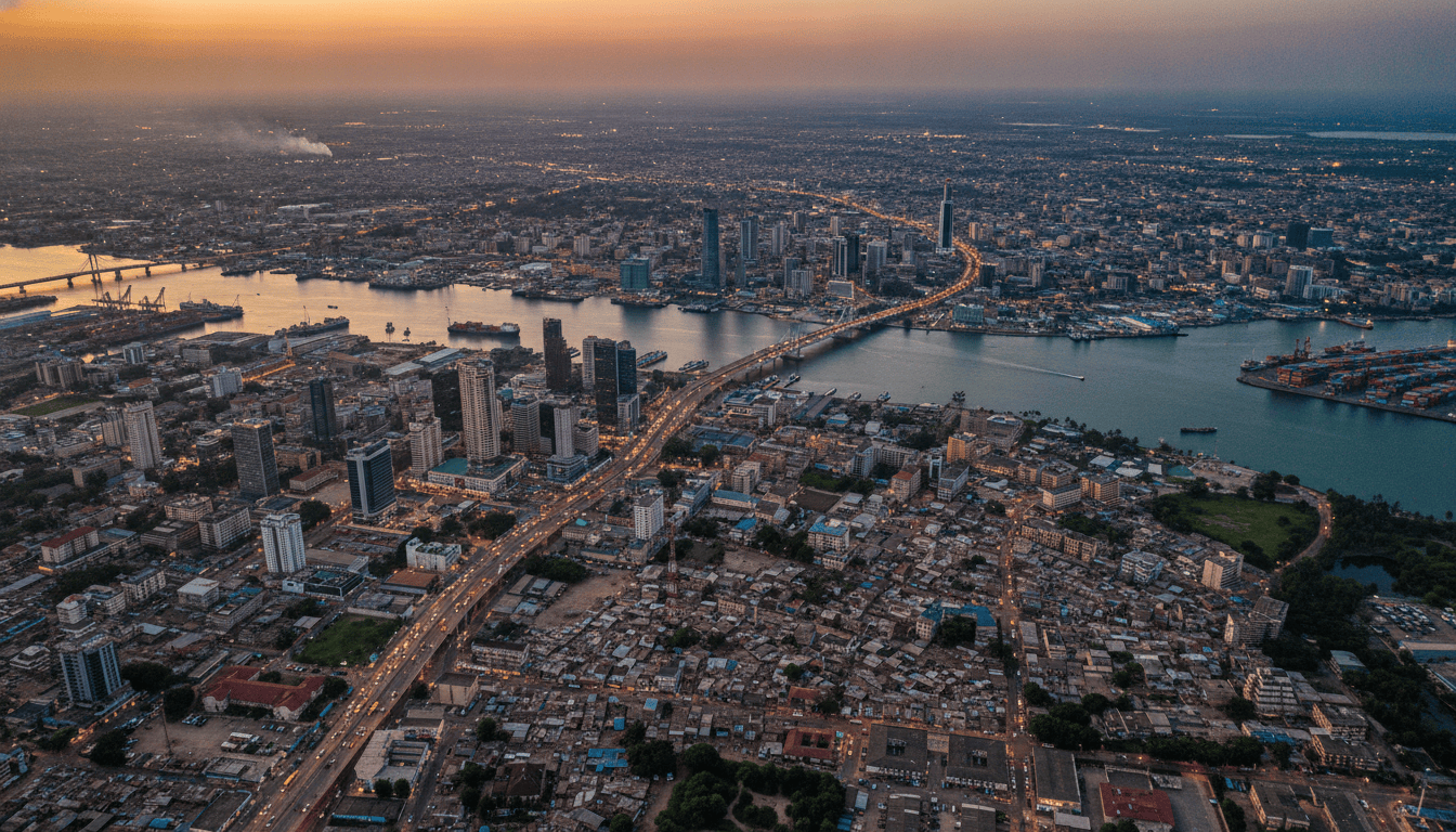 Lagos AI Aerial view
