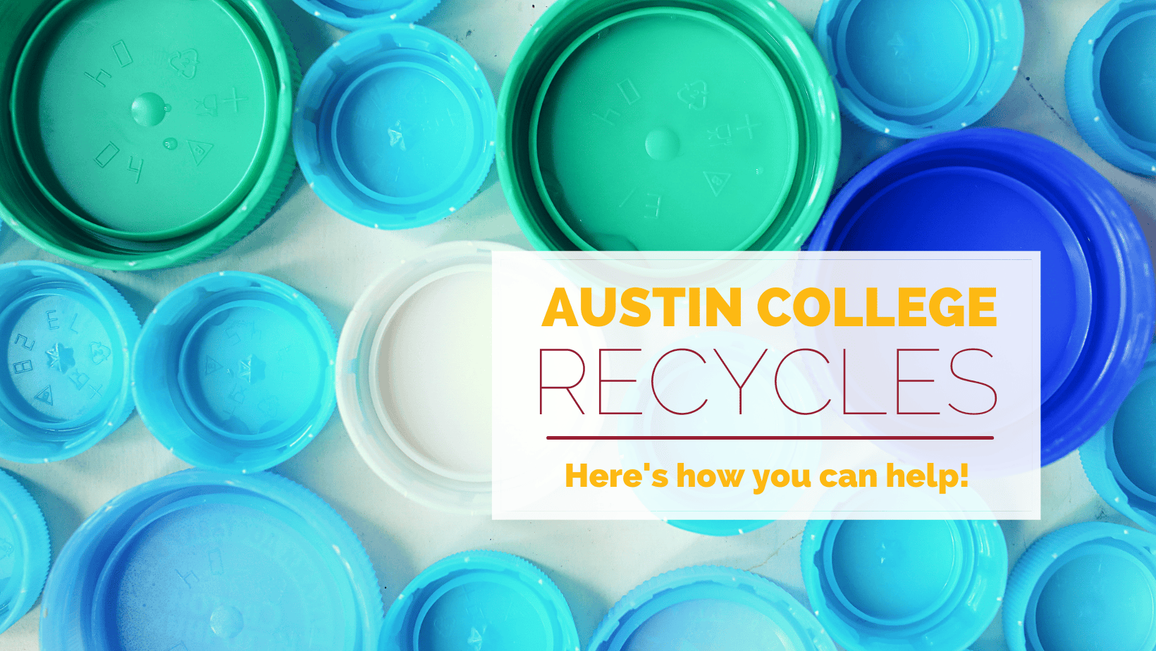 Austin College (still) Recycles