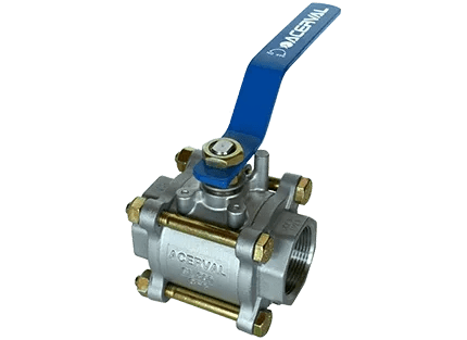 Válvula Esfera Tripartida A-733