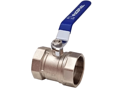 Válvula de Esfera Monobloco em Latão Passagem Reduzida BSP PN-25