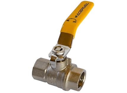 Válvula de Esfera Monobloco em Latão Passagem Plena NPT PN-40